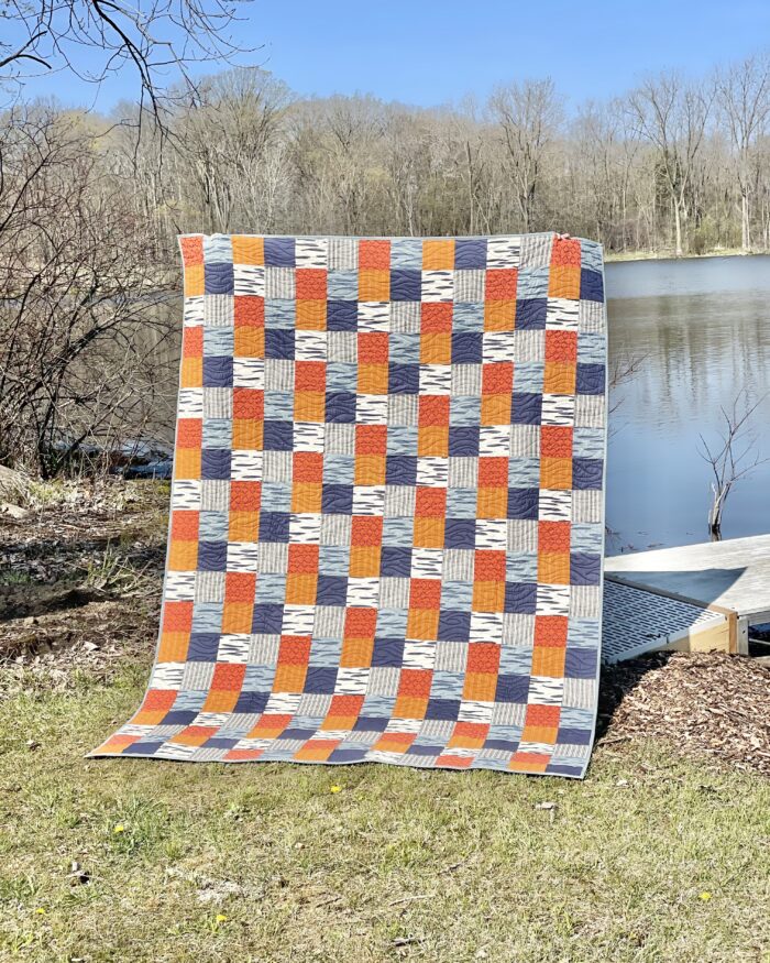 Simple Patchwork Free Pattern- Bre T Quilt Designs