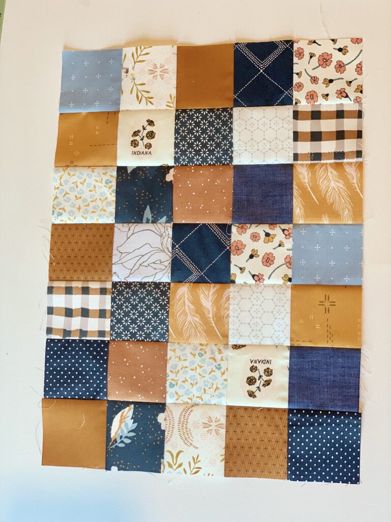 Sew Together Bag Scrappy Panel