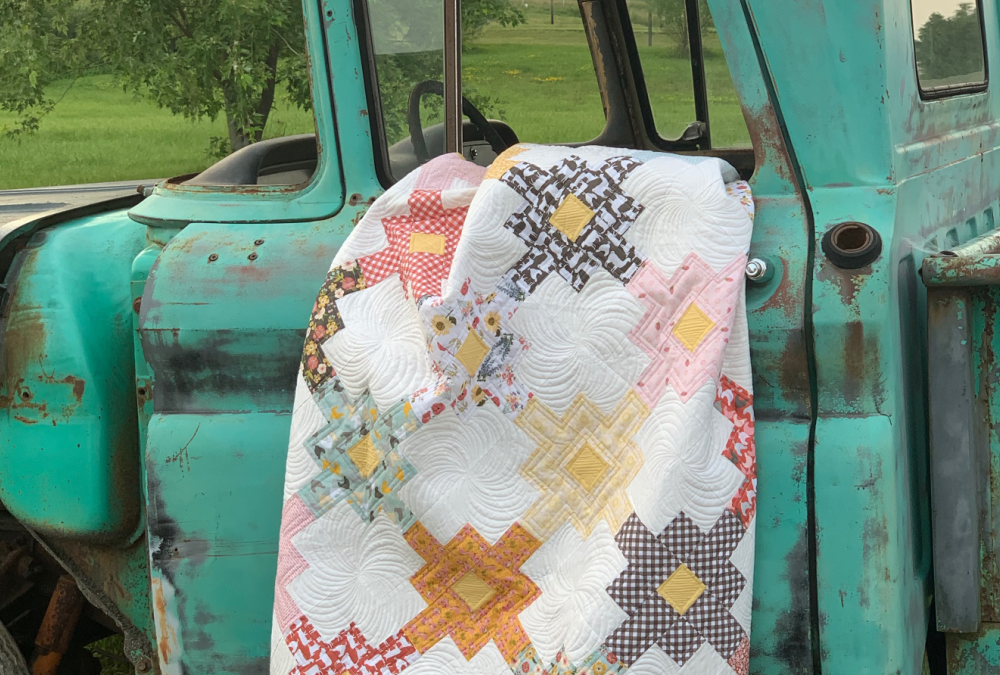 Clover Fields Jelly Roll Quilt Pattern