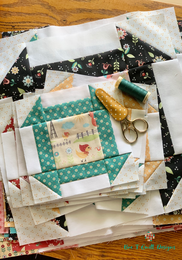 Country Churn Dash Blocks- Bre T Quilt Designs