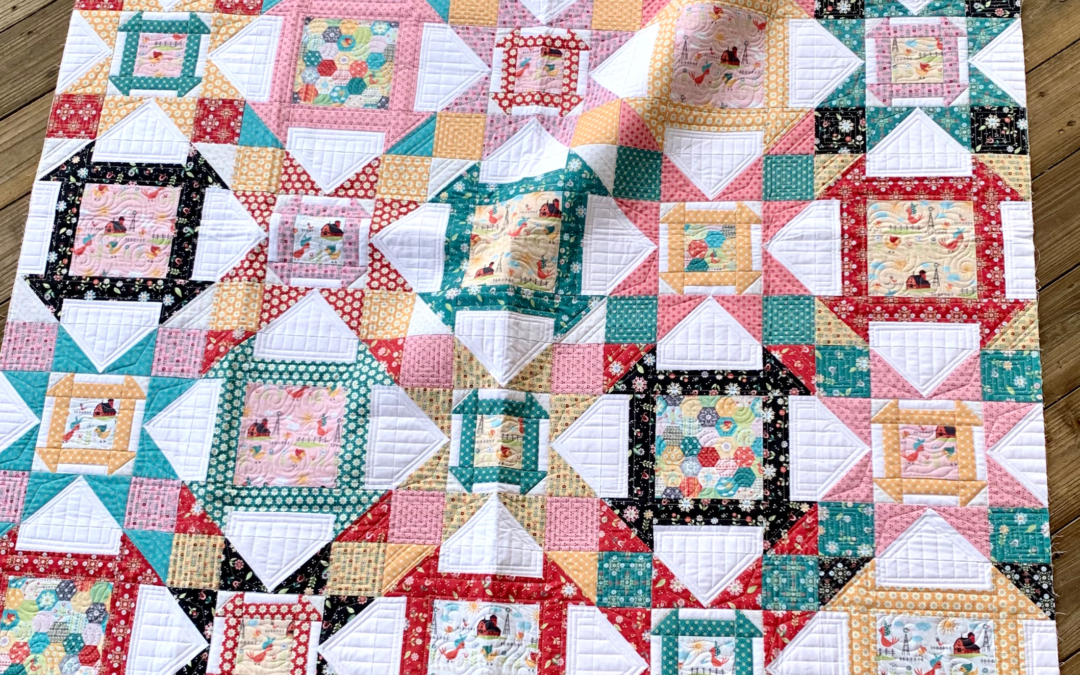 Scrappy Quilt Pattern- Country Churn Quilt