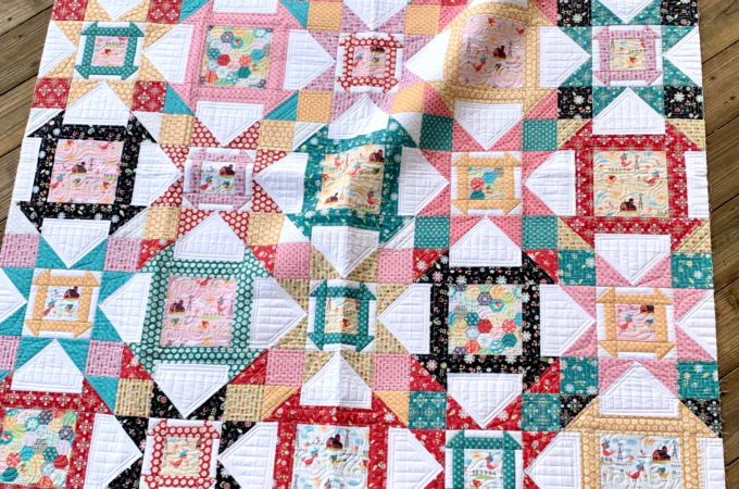 Country Churn Quilt Pattern-Bre T Quilt Designs