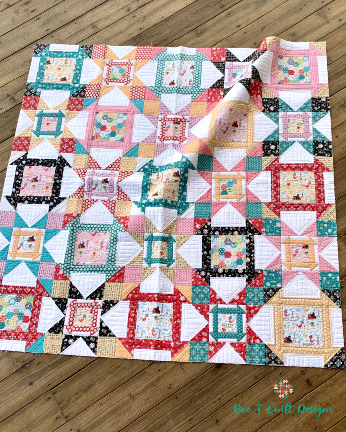 Country Churn Quilt Pattern-Bre T Quilt Designs