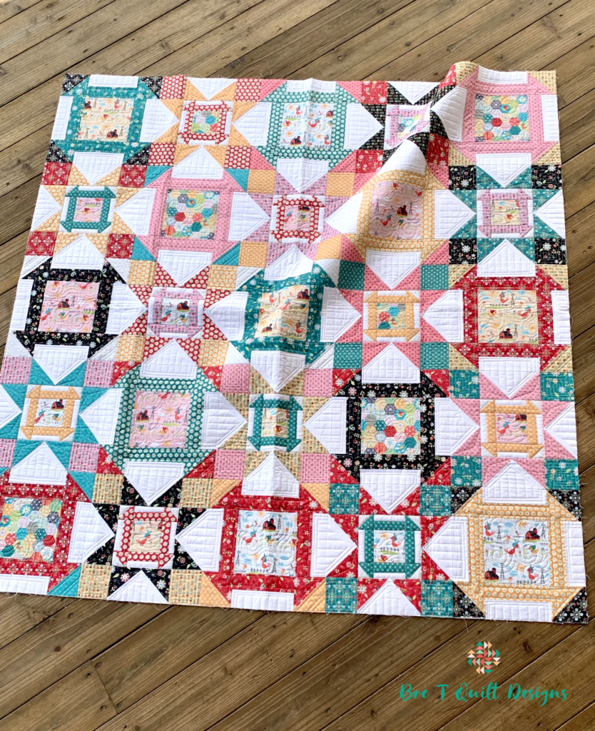 Country Churn Quilt Pattern-Bre T Quilt Designs