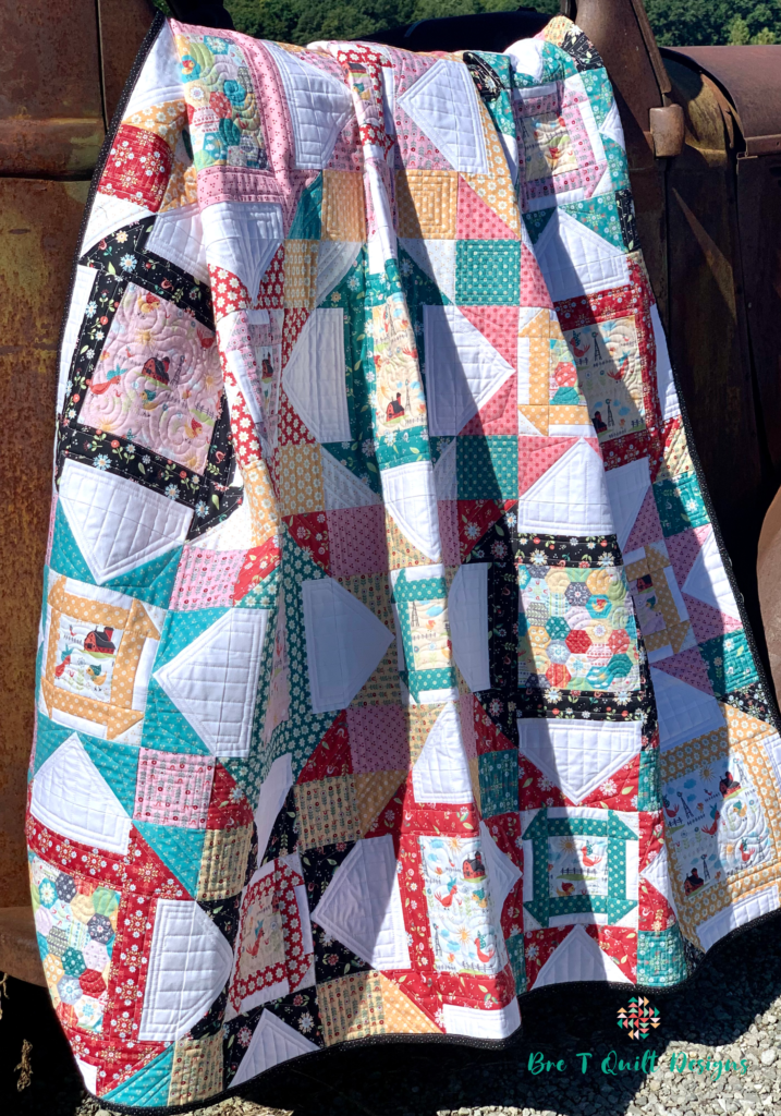 Country Churn Quilt Pattern-Bre T Quilt Designs