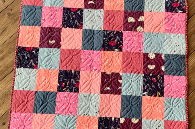 Free Crib Sized Patchwork Quilt Pattern PDF DOWNLOAD