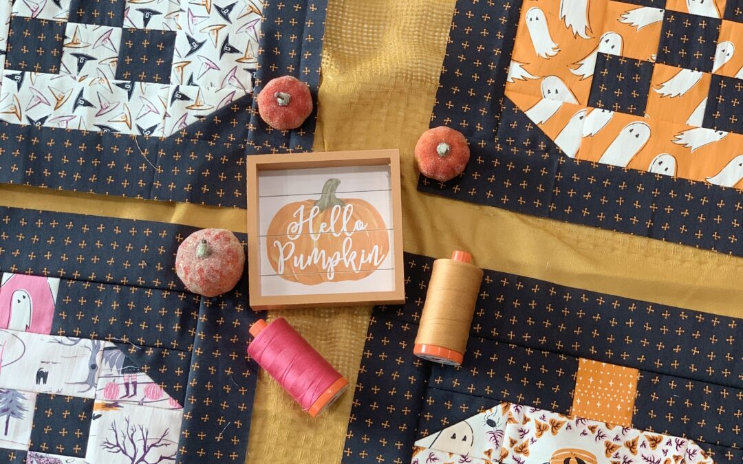 Pumpkin Patched Quilt Along Week 3
