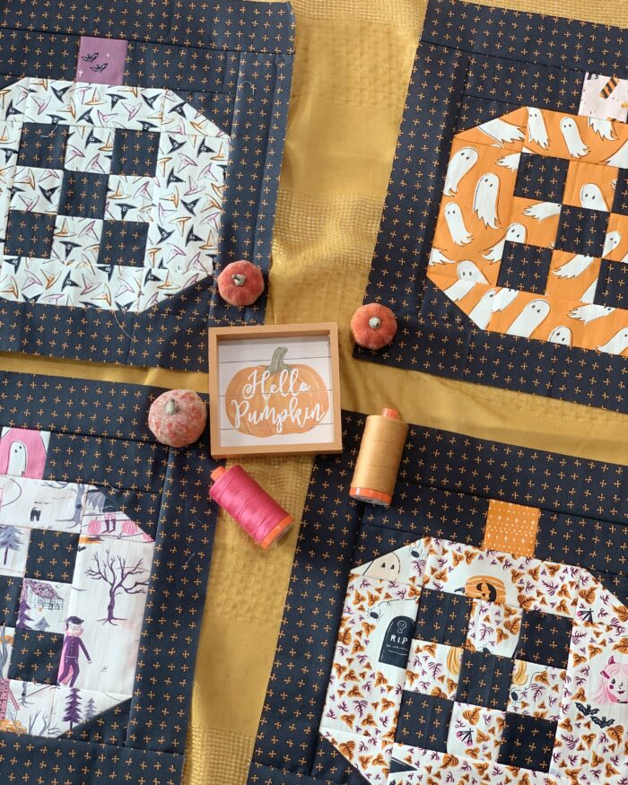 Pumpkin Patched Week Two Quilt Blocks