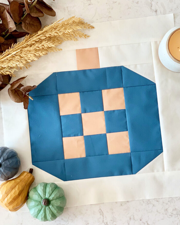 Art Gallery Solids Pumpkin Patched Block