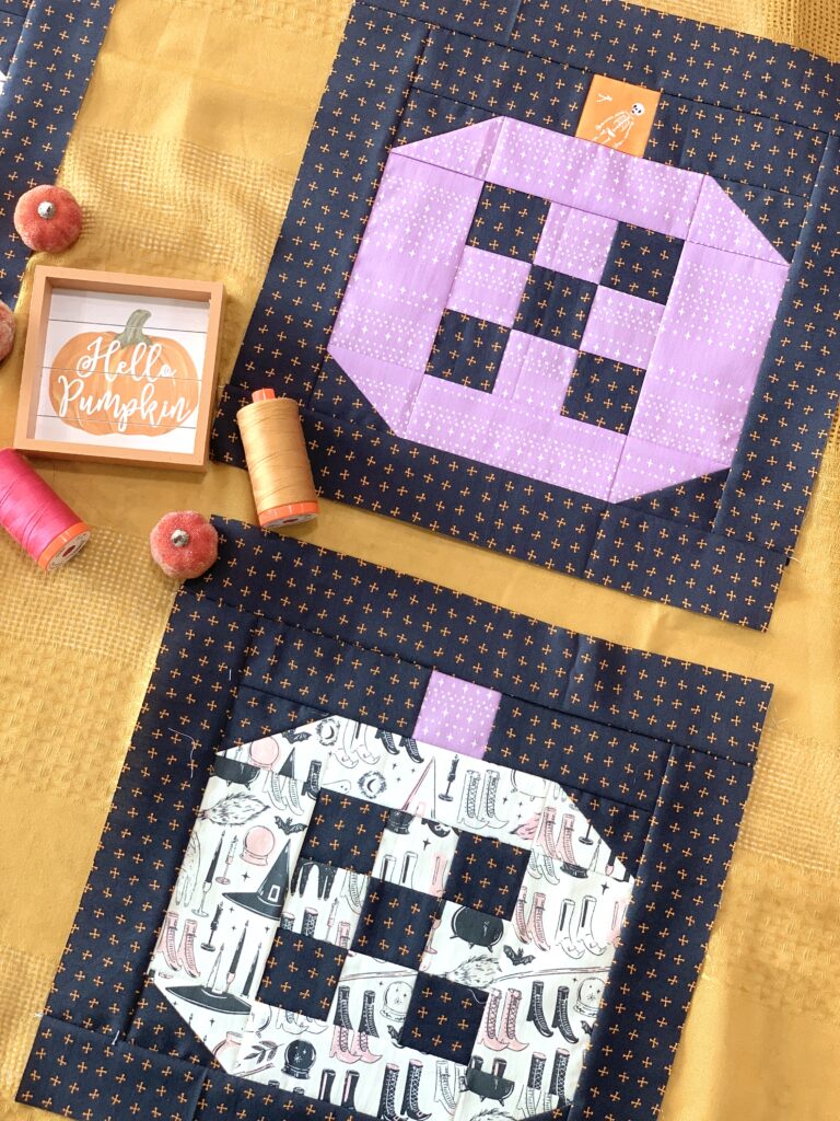 Pumpkin Patched Week Five Blocks