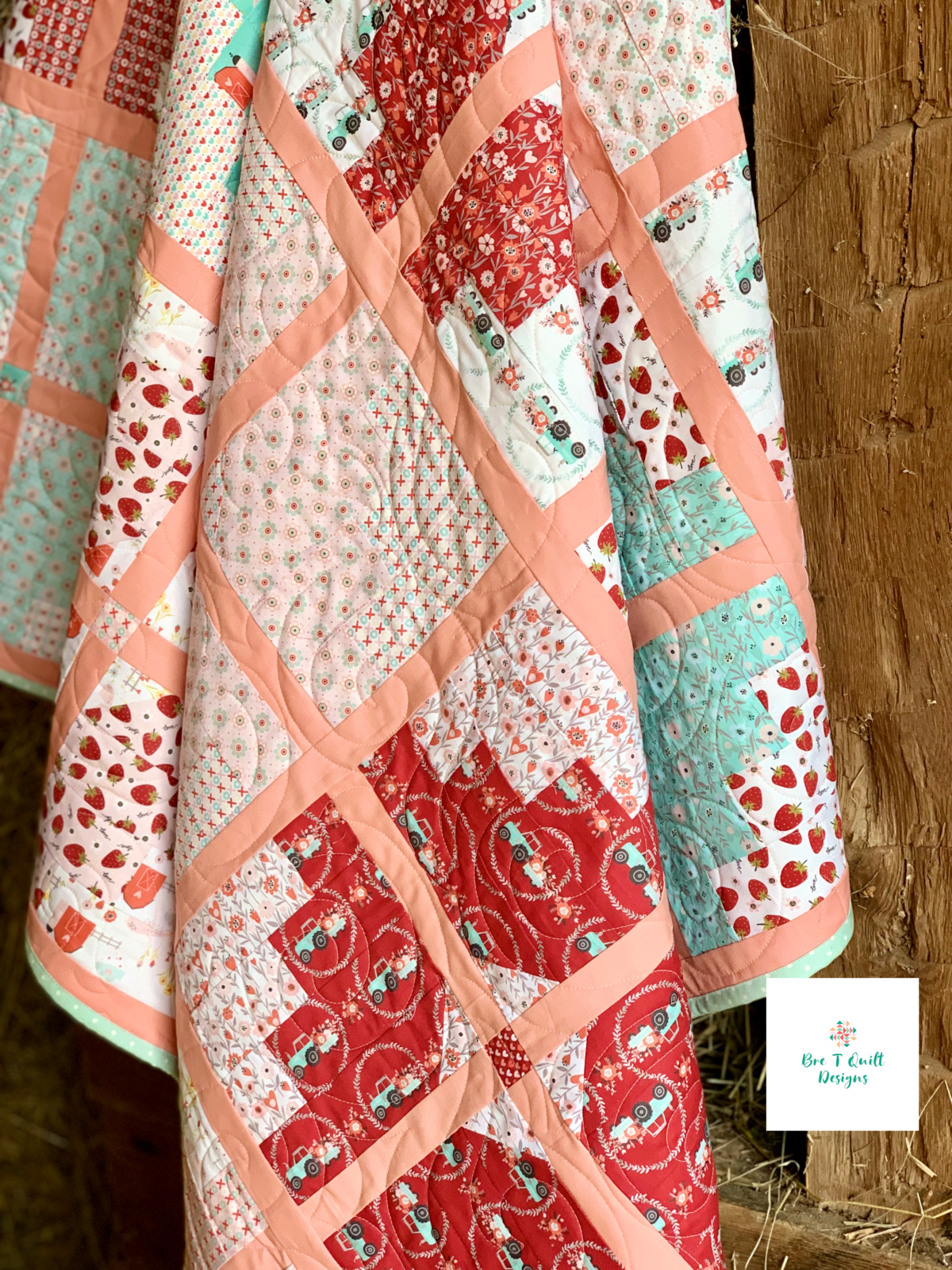 My Heart Belongs To My Farmer Farm Quilt
