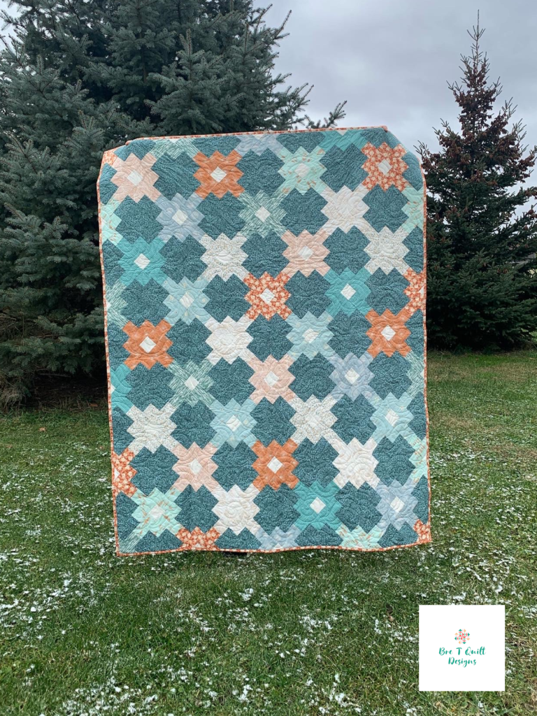 Stash Busting Clover Fields Fat Quarter Friendly Quilt Pattern