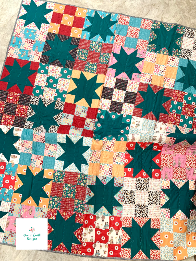 The Picnic Quilt- Hopscotch and Freckles Poppy Cotton