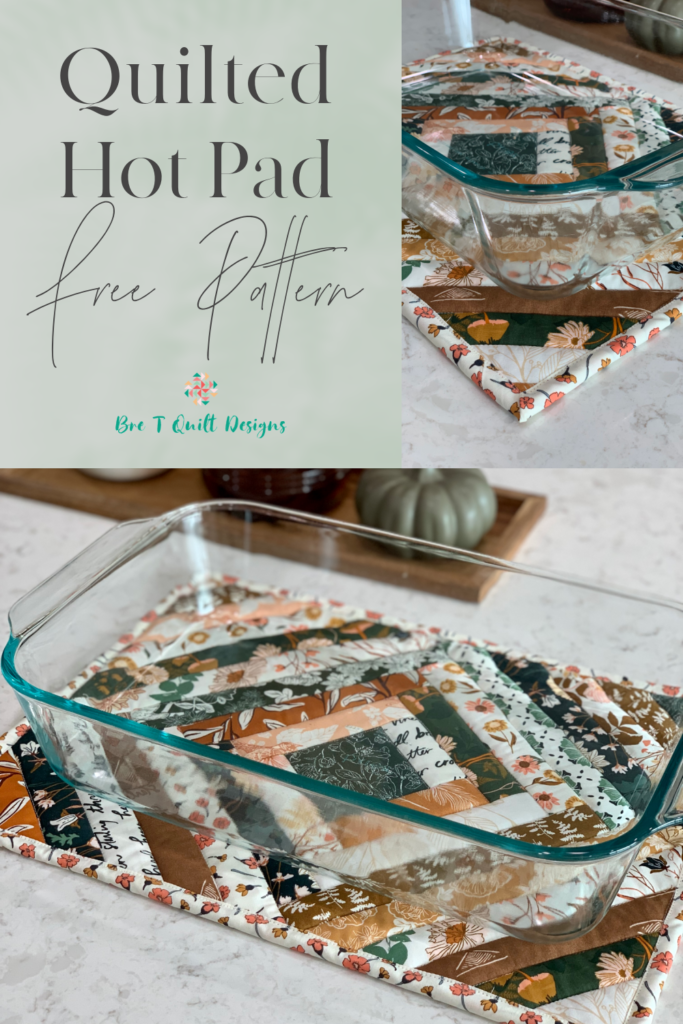 PDF Large Casserole Hot Pad Tutorial, Printable Sewing Pattern