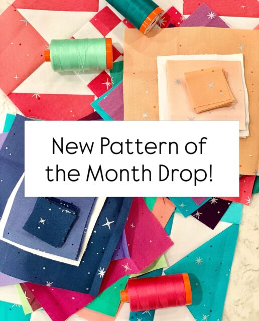 New pattern of the month! 

June only $8 star check pdf quilt pattern

Fat quarter friendly ✔️
stash buster ✔️
sawtooth star ✔️

Grab yours today! 

Pattern: Star Check
Fabric: Ombré Fairy Dust @vchristenson @modafabrics 

#quiltpattern #starquilt #sawtoothstar #quilt #modernquilt