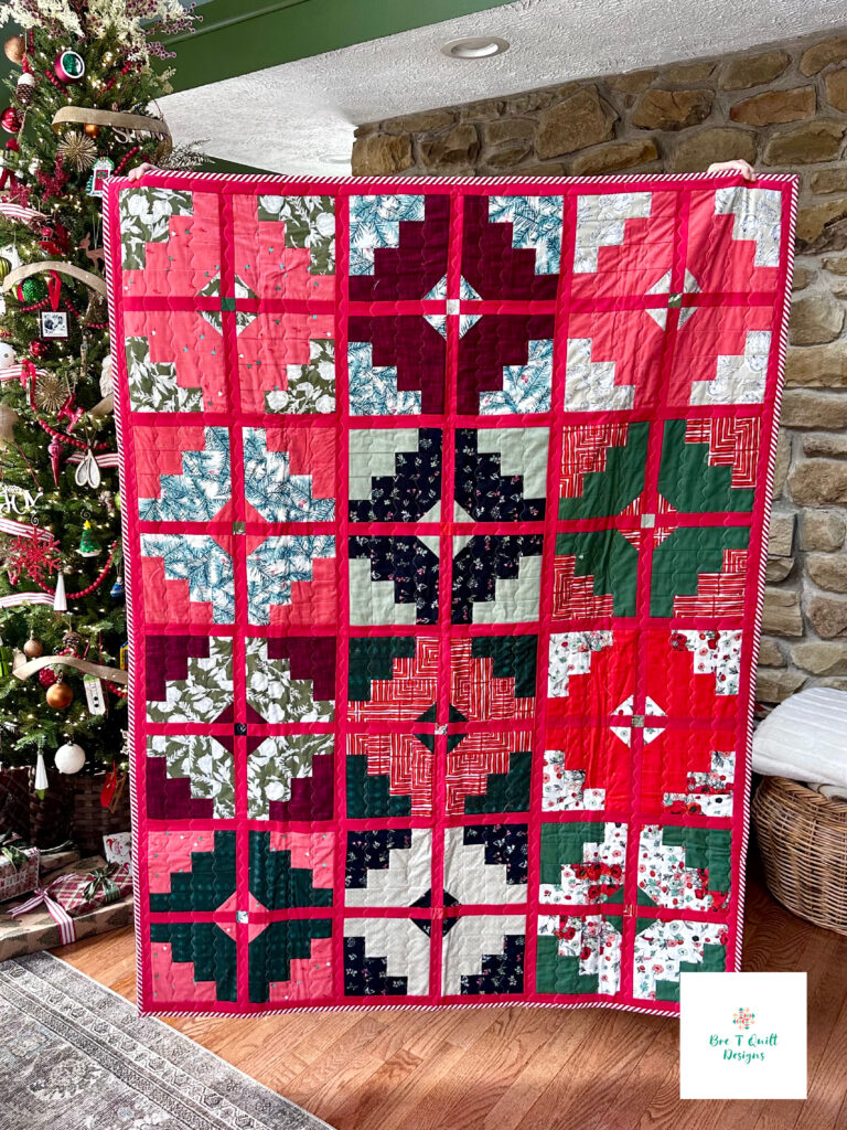 Rough Cut Diamonds Quilt Pattern Cozy Christmas Quilt