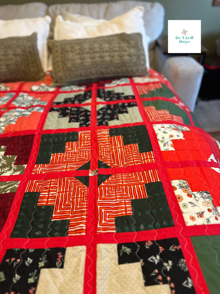 Rough Cut Diamonds Quilt Pattern Cozy Christmas Quilt