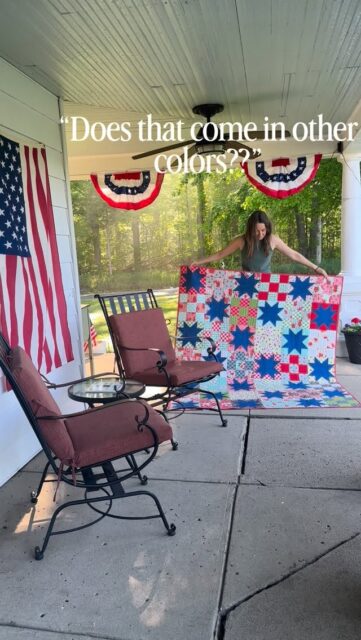 Wild, how the same pattern can change so much based off of fabric prints and colors. 

I love making them in different color ways and usually by time I finish one, I’ve got an idea for the next! 

Do you ever make the same pattern twice? 

Pattern: Picnic Quilt
Fabric: 
1st- Sunday Stroll 
2nd- Blueprint 
@modafabrics 

#quiltpattern #quiltsofinstagram #quiltstagram #picnicquilt #modafabrics