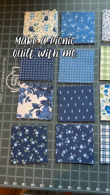 Still can’t get over how gorgeous this quilt turned out. The bold Blue Print fabrics turned a simple quilt pattern into something stunning. 😍 

#picnicquilt #modafabricsandsupplies #quiltpattern #beginnerquilting #summerquilt 

@modafabrics @thimbleblossoms