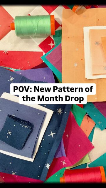 New month means new featured pattern! 

Star Check is an awesome fat quarter project! 

It comes in two sizes and offers two different layouts! 

PDF version is $8 for June only. 

#modernquilt #quiltpattern #starquilt #ombrequilt #quilt